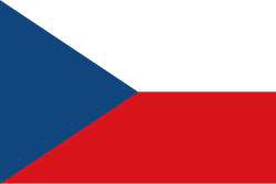 Flag of CZECH REPUBLIC