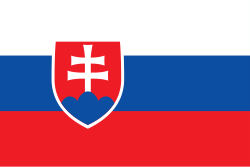 Flag of SLOVACIA