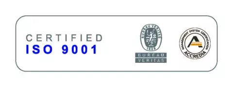 Bureau Veritas and Accredia logos 